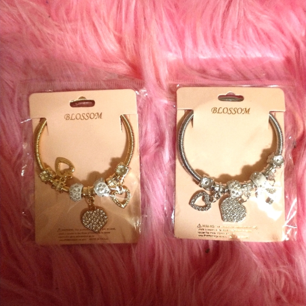 New Gold Charm Bracelet 💖